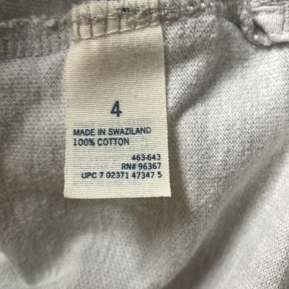 OSHKOSH Boys Grey Polo T-shirt size 4